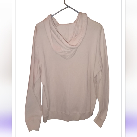 Hollister Women's Easy Embroidered Logo Graphic Full Zip Hoodie Cream NWOT - Picture 9 of 9